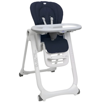 Стульчик для кормления Chicco Polly Magic Relax Blue Passion 01